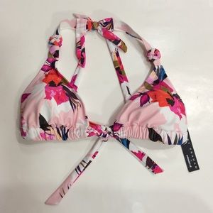 Ashley Graham X Swimsuits For All Princesa Floral Bikini Top